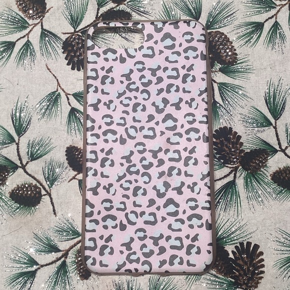 Source Unknown Other - Source Unknown Pink and Black Animal Print Phone Case